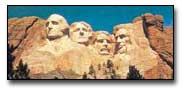 美國遊學-四總統頭像雕塑